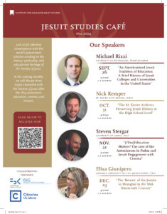 Jesuit Studies Cafè Flyer Fall 2024